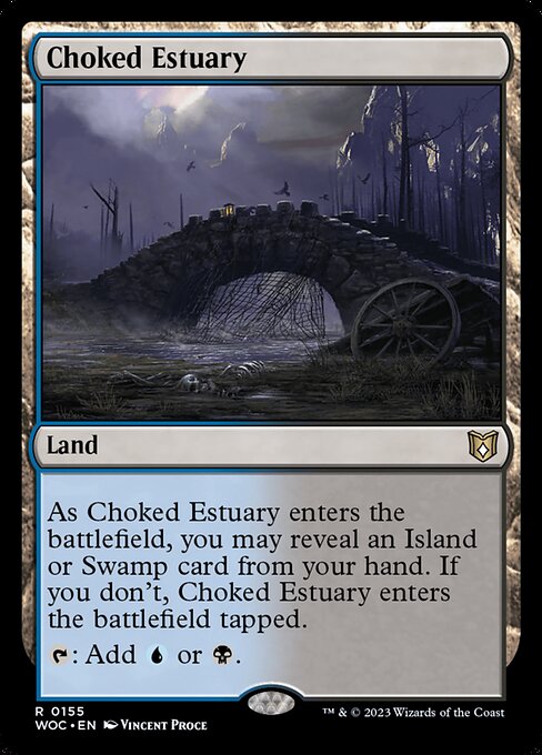 Choked Estuary - Commander: Wilds of Eldraine - R - 155