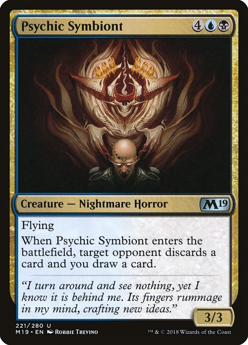Psychic Symbiont - Core Set 2019 - U - 221