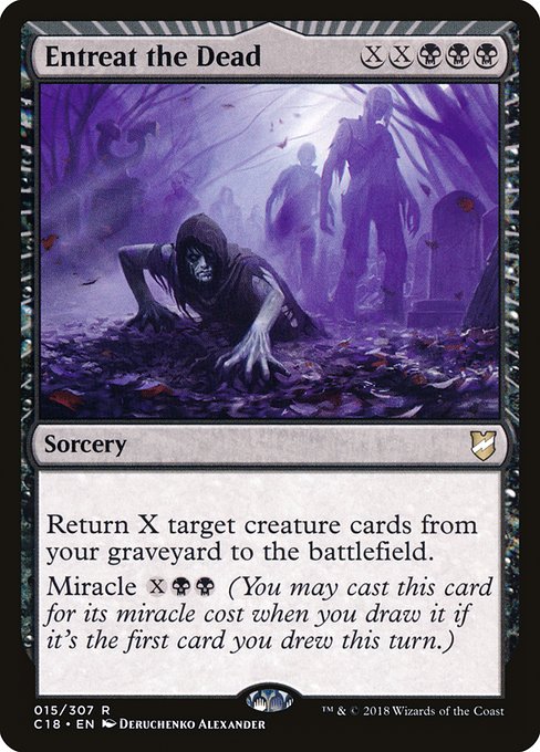 Entreat the Dead - Commander 2018 - R - 15