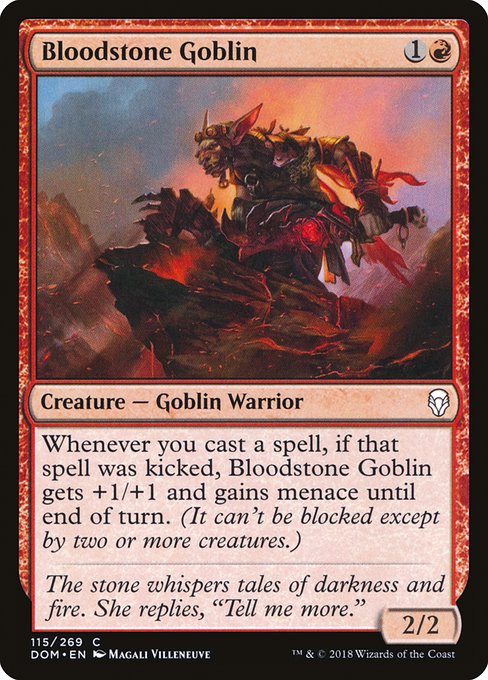 Bloodstone Goblin - Dominaria - C - 115