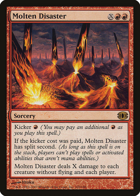 Molten Disaster - Future Sight - R - 102