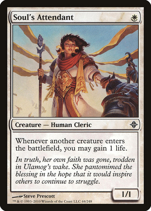 Soul's Attendant - Rise of the Eldrazi - C - 44