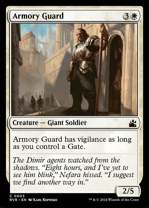 Armory Guard - Ravnica Remastered - C - 3