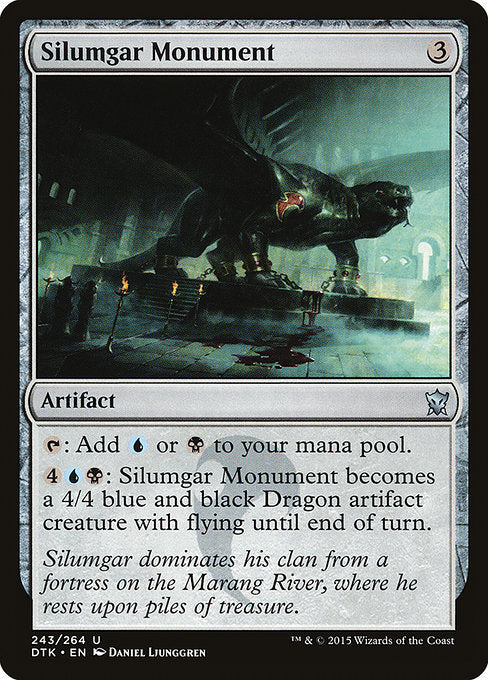Silumgar Monument - Dragons of Tarkir - U - 243