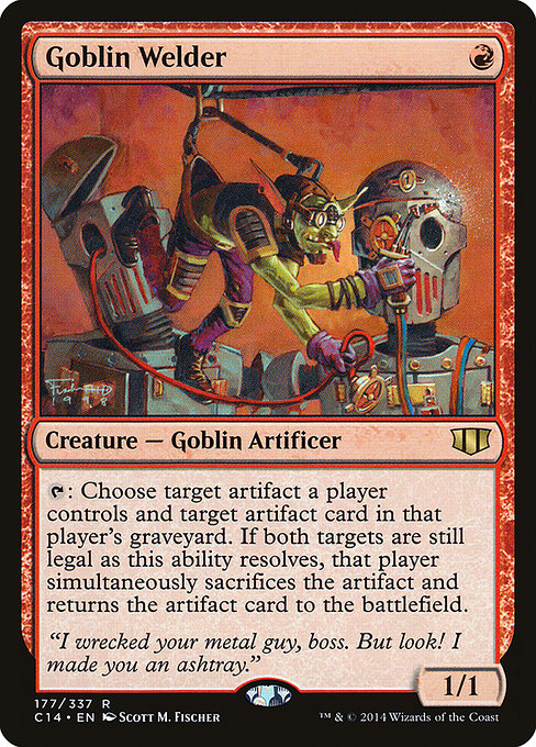Goblin Welder - Commander 2014 - R - 177