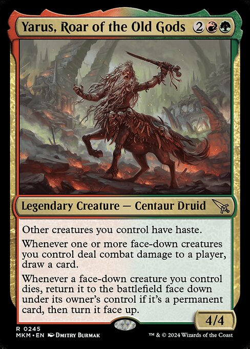 Yarus, Roar of the Old Gods - Promo Pack: Murders at Karlov Manor - R - 245