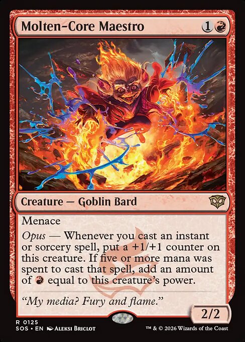 Molten-Core Maestro - Secrets of Strixhaven - R - 125