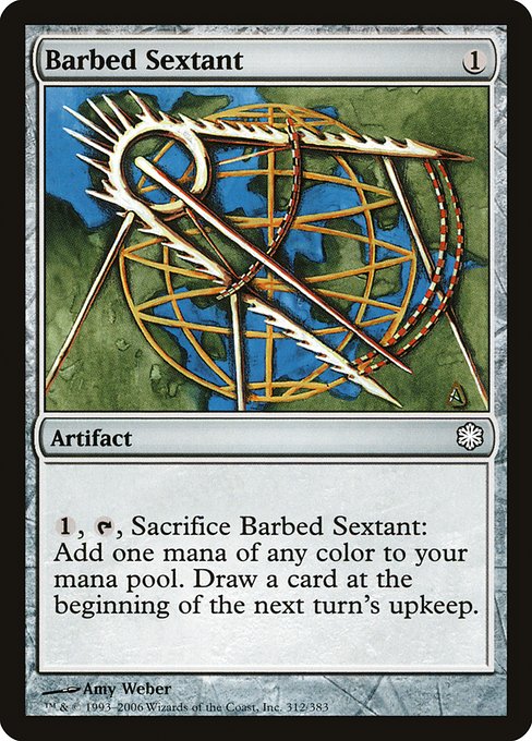 Barbed Sextant - Coldsnap Theme Deck Reprints - C - 312
