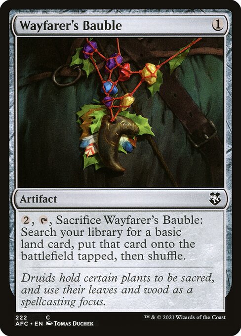 Wayfarer's Bauble - Commander: Adventures in the Forgotten Realms - C - 222