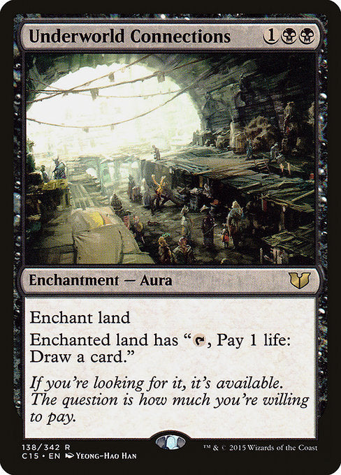 Underworld Connections - Commander: Innistrad: Crimson Vow - R - 138