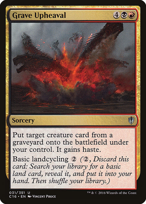 Grave Upheaval - Commander 2016 - U - 31