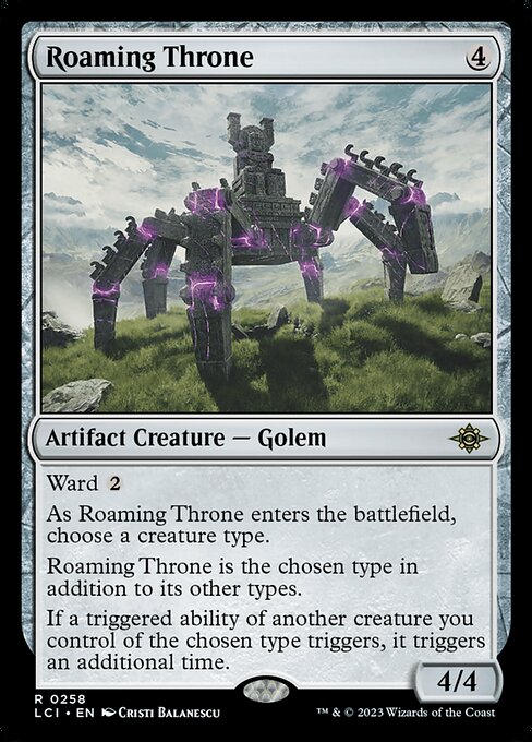 Roaming Throne - Promo Pack: The Lost Caverns of Ixalan - R - 258