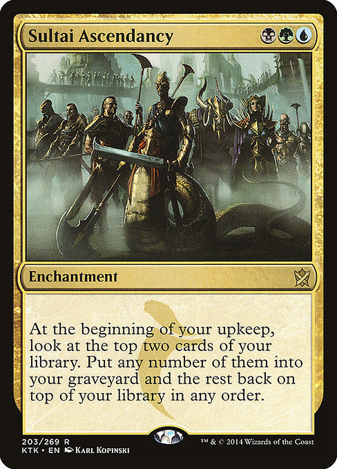 Sultai Ascendancy - Khans of Tarkir - R - 203