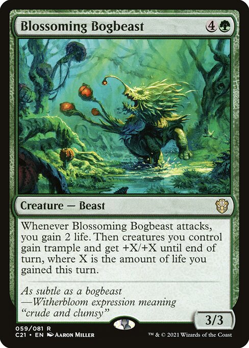 Blossoming Bogbeast - Commander 2021 - R - 59