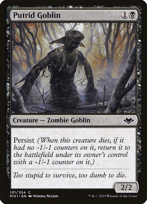 Putrid Goblin - Modern Horizons - C - 101