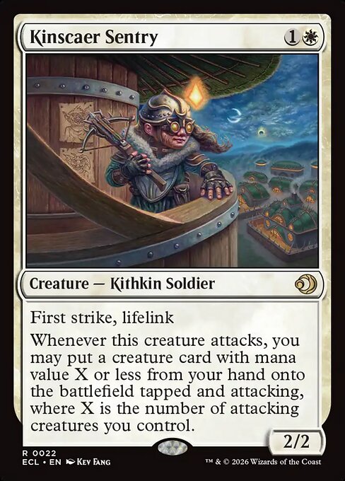 Kinscaer Sentry - Lorwyn Eclipsed - R - 22