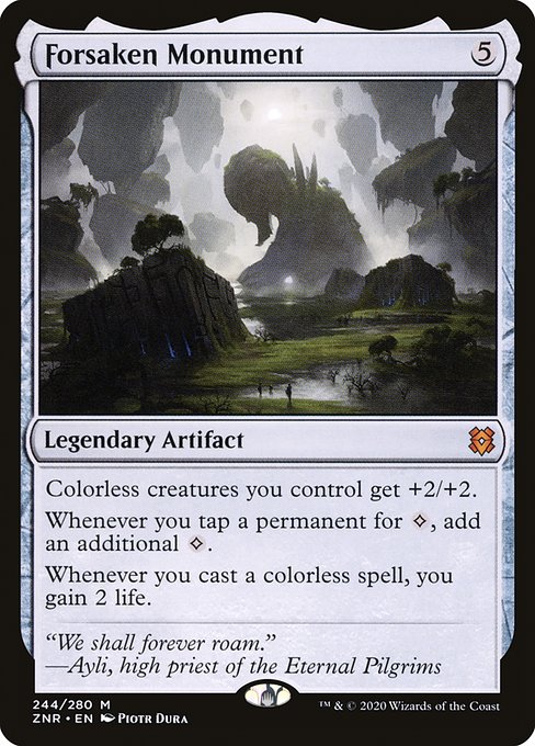 Forsaken Monument - Zendikar Rising - M - 244
