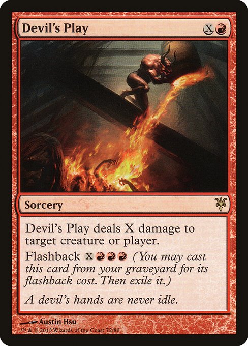 Devil's Play - Duel Decks: Sorin vs. Tibalt - R - 72