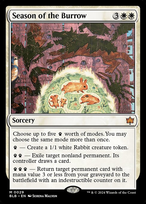 Season of the Burrow - Bloomburrow - M - 29