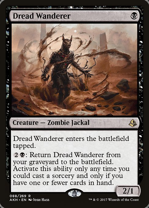 Dread Wanderer - Amonkhet - R - 88