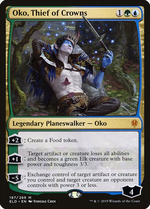 Oko, Thief of Crowns - Throne of Eldraine - M - 197