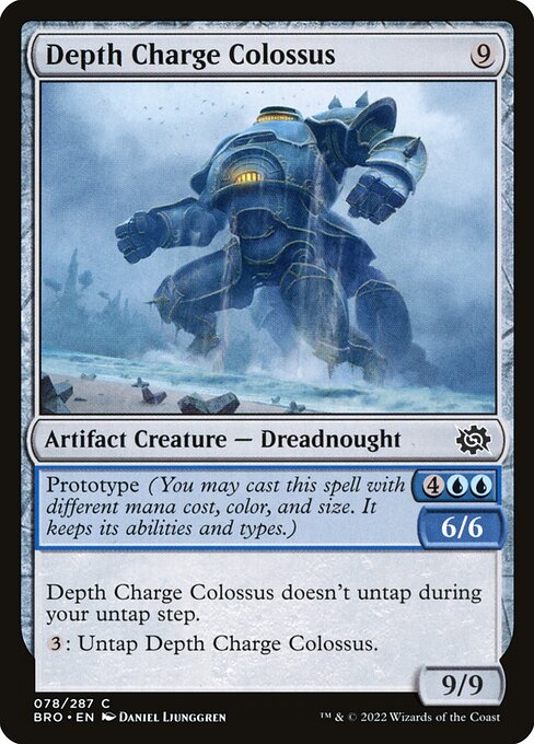 Depth Charge Colossus - The Brothers' War - C - 78