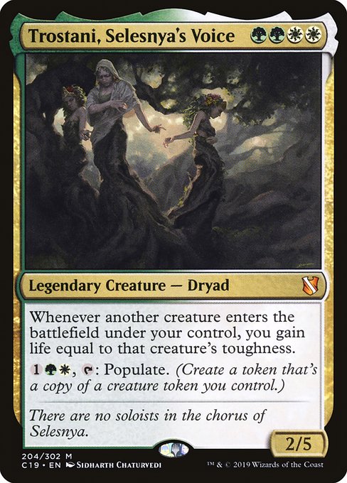 Trostani, Selesnya's Voice - Commander 2019 - M - 204