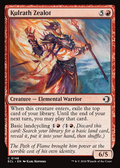 Kulrath Zealot - Lorwyn Eclipsed - C - 148