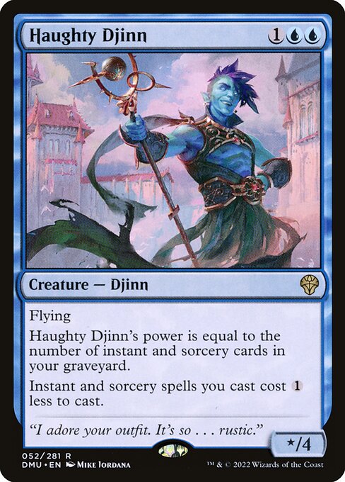 Haughty Djinn - Prerelease Cards - R - 52