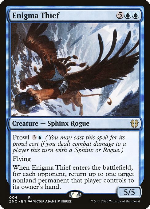 Enigma Thief - Commander: Zendikar Rising - R - 4