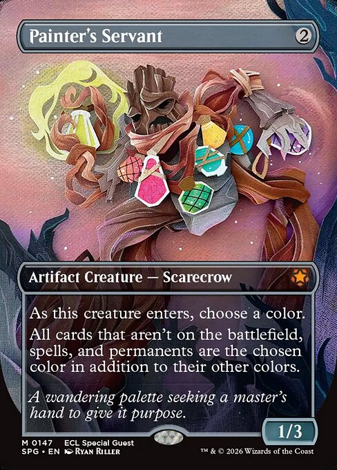 Painter's Servant (Borderless) - Special Guests - M - 147