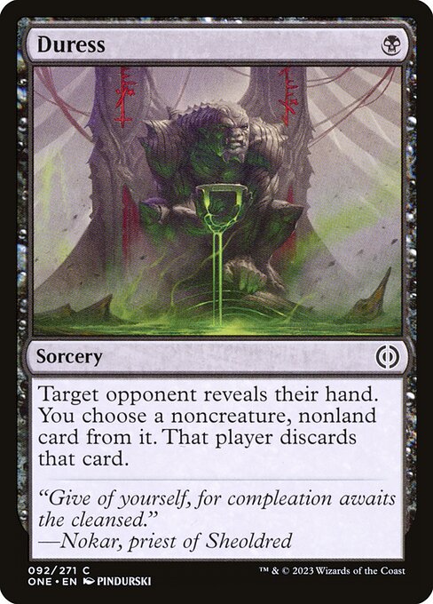 Duress - Phyrexia: All Will Be One - C - 92