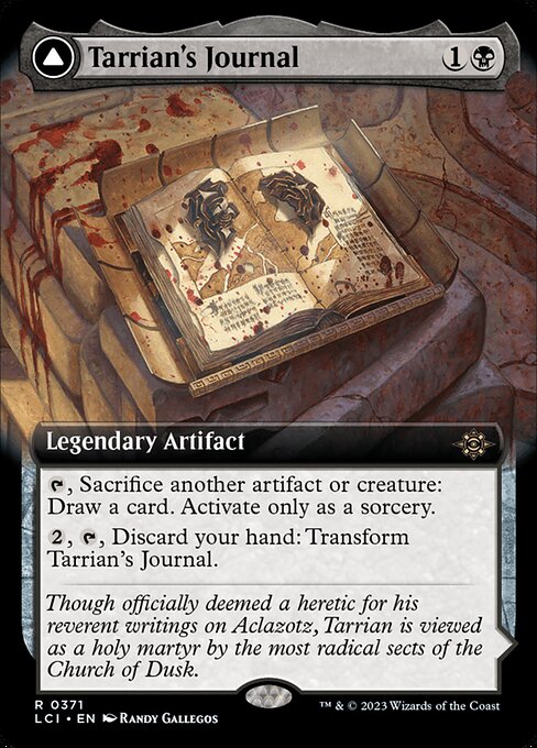 Tarrian's Journal (Extended Art) - The Lost Caverns of Ixalan - R - 371