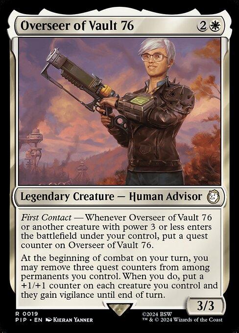 Overseer of Vault 76 - Universes Beyond: Fallout - R - 19