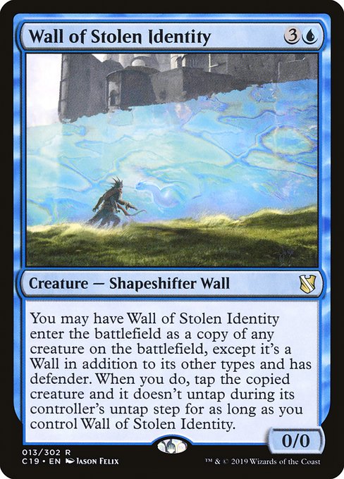 Wall of Stolen Identity - Commander 2019 - R - 13