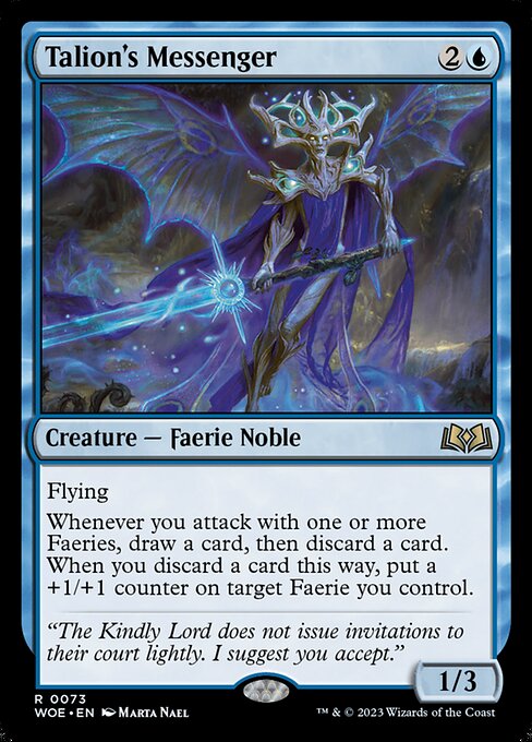 Talion's Messenger - Wilds of Eldraine - R - 73