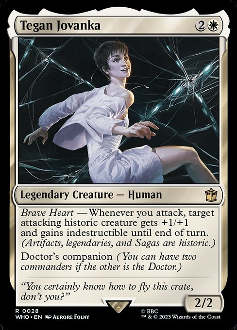 Tegan Jovanka - Universes Beyond: Doctor Who - R - 28