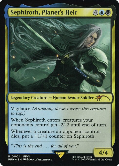 Sephiroth, Planet's Heir (Costco Bundle) - Unique and Miscellaneous Promos - P - 4