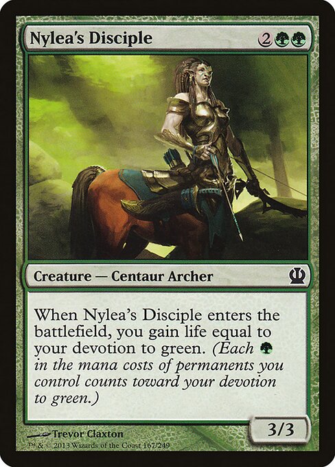 Nylea's Disciple - Theros - C - 167