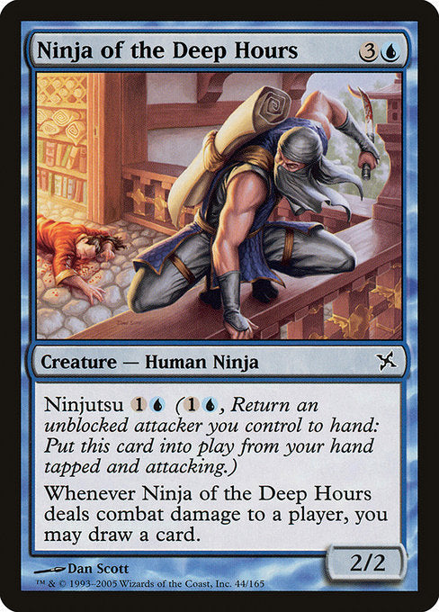 Ninja of the Deep Hours - Betrayers of Kamigawa - C - 44