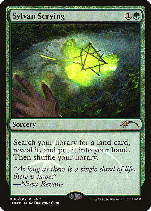 Sylvan Scrying - FNM Promos - P - 6