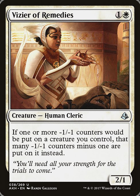 Vizier of Remedies - Amonkhet - U - 38