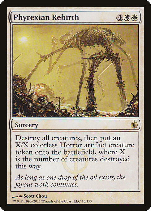 Phyrexian Rebirth - Mirrodin Besieged - R - 15