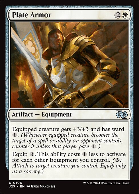 Plate Armor - Foundations Jumpstart - U - 100