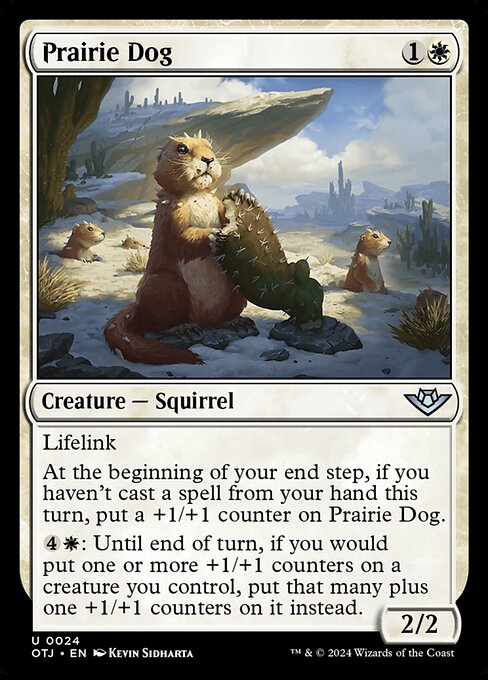 Prairie Dog - Outlaws of Thunder Junction - U - 24