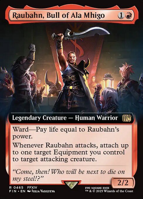 Raubahn, Bull of Ala Mhigo (Extended Art) - FINAL FANTASY - R - 465
