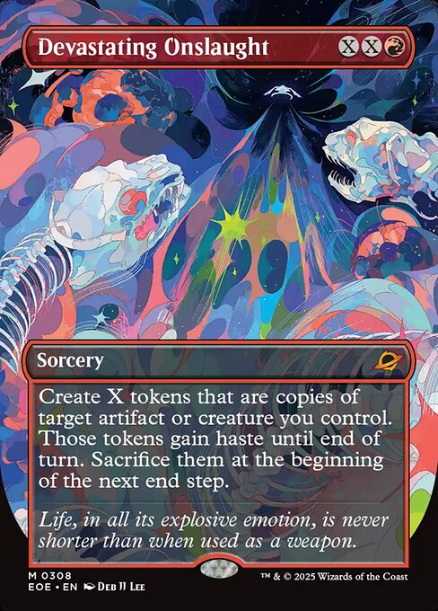 Devastating Onslaught (Borderless) - Edge of Eternities - M - 308