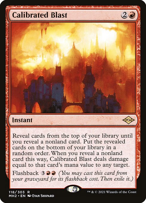 Calibrated Blast - Modern Horizons 2 - R - 118
