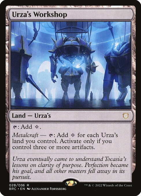 Urza's Workshop - Commander: The Brothers' War - R - 28