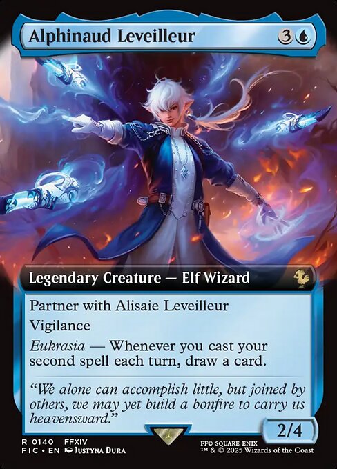 Alphinaud Leveilleur (Extended Art) - Commander: FINAL FANTASY - R - 140